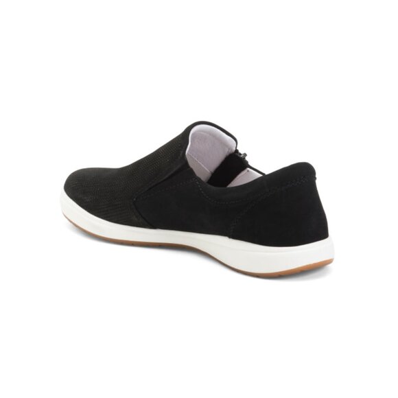 JOSEF SEIBEL Black Suede Caren 22 Sneakers - Picture 2 of 2